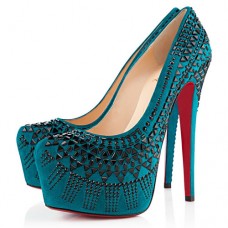 Christian Louboutin Decorapump 160mm Pompy Peacock Christian Louboutin Decorapump 160mm Pompy Peacock