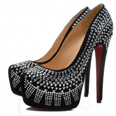 Christian Louboutin Decorapump 160mm Szpilki Czarne Christian Louboutin Decorapump 160mm Szpilki Czarne