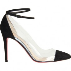Christian Louboutin Bis Un Bout 100mm Pompy Czarne
