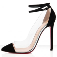 Christian Louboutin Bis Un Bout 120mm Pompy Czarne