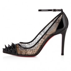 Szpilki Christian Louboutin Picks And Co 100 mm, czarne