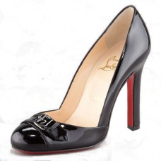 Christian Louboutin Lilibelt 100mm Szpilki Czarne Christian Louboutin Lilibelt 100mm Szpilki Czarne