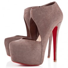 Christian Louboutin Donue 160mm Pompy Taupe Christian Louboutin Donue 160mm Pompy Taupe