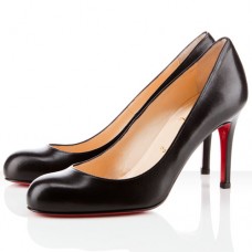 Christian Louboutin Simple 80mm Czółenka Czarne