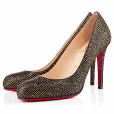 Christian Louboutin Simple 100mm Czółenka Czarne