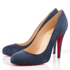 Christian Louboutin Ron Ron 100mm Szpilki Niebieskie