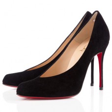 Christian Louboutin Yousra 120mm Czółenka Czarne Christian Louboutin Yousra 120mm Czółenka Czarne