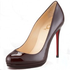 Christian Louboutin Filo 120mm Szpilki Ciemnoczerwone Christian Louboutin Filo 120mm Szpilki Ciemnoczerwone
