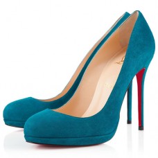 Christian Louboutin Filo 120mm Pompy Peacock Christian Louboutin Filo 120mm Pompy Peacock