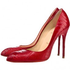 Szpilki Christian Louboutin Corneille 100 mm w kolorze mandaryńskim