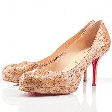 Christian Louboutin Prorata 80mm Szpilki Naturalne
