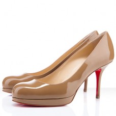 Christian Louboutin Prorata 80mm Szpilki Camel