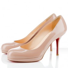 Christian Louboutin Prorata 80mm Pompy Nude