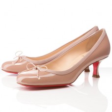 Christian Louboutin Marcia Balla 40mm Pompy Nude