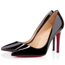 Szpilki Christian Louboutin Pigalle 100 mm czarne