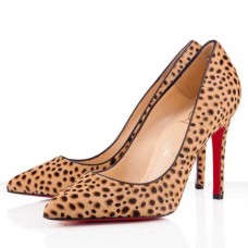 Christian Louboutin Pigalle 100mm Pompy Leopard
