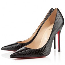 Szpilki Christian Louboutin Decollete 554 100 mm, czarne