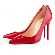 Christian Louboutin Decollete 554 100mm Czółenka Czerwone Christian Louboutin Decollete 554 100mm Czółenka Czerwone