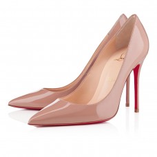 Christian Louboutin Decollete 554 100mm Pompy Nude Christian Louboutin Decollete 554 100mm Pompy Nude