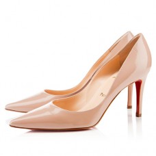 Christian Louboutin New Decoltissimo 80mm Pompy Nude