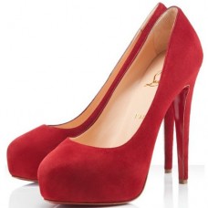 Christian Louboutin Miss Clichy 140mm Szpilki Czerwone