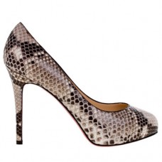 Czółenka Christian Louboutin New Declic 120 mm wielokolorowe