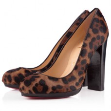 Christian Louboutin Grapi 120mm Szpilki Leopard