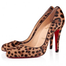 Christian Louboutin Decollete 868 100mm Szpilki Panterka Christian Louboutin Decollete 868 100mm Szpilki Panterka