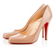 Christian Louboutin Decollete 868 100mm Pompy Nude Christian Louboutin Decollete 868 100mm Pompy Nude