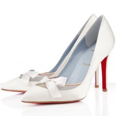Christian Louboutin Love Me 100mm Specjalna okazja Off White