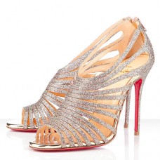 Christian Louboutin Multibrida 100mm Peep Toe Pumps Multicolor Christian Louboutin Multibrida 100mm Peep Toe Pumps Multicolor