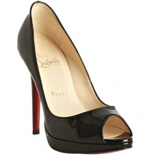 Christian Louboutin Yolanda 120mm Peep Toe Pumps Black Christian Louboutin Yolanda 120mm Peep Toe Pumps Black