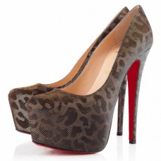 Christian Louboutin Daffodile 160mm Platformy Złote Christian Louboutin Daffodile 160mm Platformy Złote