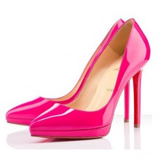Christian Louboutin Pigalle Plato 120mm Pompy Rose Matador