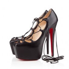 Christian Louboutin Ghildarc 160mm Platformy Czarne