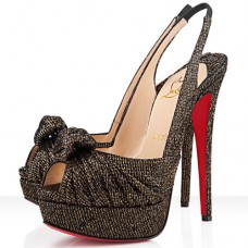 Christian Louboutin Jenny 140mm Slingbacks Black Christian Louboutin Jenny 140mm Slingbacks Black