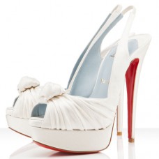 Christian Louboutin Jenny 140mm Specjalna okazja Off White