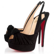 Christian Louboutin Jenny 140mm Specjalna okazja Czarny