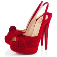 Christian Louboutin Jenny 140mm Specjalna okazja Czerwony
