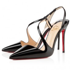 Christian Louboutin June 100mm Slingbacks Black Christian Louboutin June 100mm Slingbacks Black