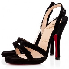 Christian Louboutin Fine Romance 120mm Slingback Black Christian Louboutin Fine Romance 120mm Slingback Black