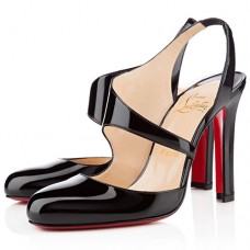 Christian Louboutin Atomic 100mm Slingbacks Black