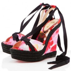 Christian Louboutin Isabelle 140mm Koturny Różowe