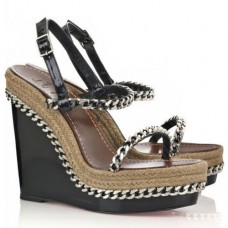 Christian Louboutin Macarena 120mm Koturny Czarne