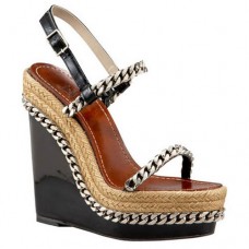 Christian Louboutin Macarena 120mm Koturny Brązowe