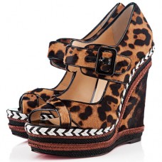 Christian Louboutin Highlander 140mm Koturny Leopard