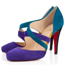 Sandały Christian Louboutin Citoyenne 100 mm w kolorze fioletowym Sandały Christian Louboutin Citoyenne 100 mm w kolorze fioletowym
