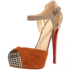 Sandały Christian Louboutin Boulima Exclusive D'orsay 120mm Brown Sandały Christian Louboutin Boulima Exclusive D'orsay 120mm Brown