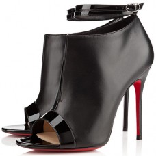 Sandały Christian Louboutin Diptic 100mm, czarne Sandały Christian Louboutin Diptic 100mm, czarne