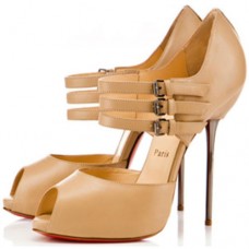 Sandały Christian Louboutin Fibbia 120mm czarne